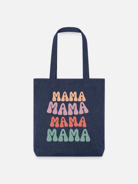 Mamma - Stanley/Stella recycelter Heavyweight Stoffbeutel - melange Blue