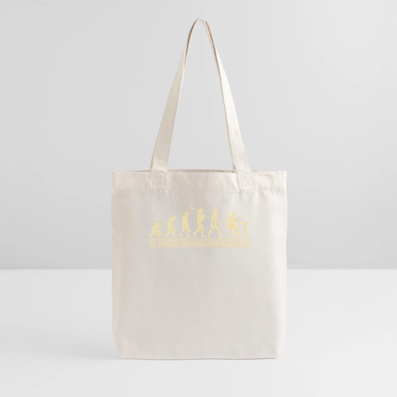 Evolution Des Computerprogrammierers Stanley/Stella recycelter Heavyweight Stoffbeutel