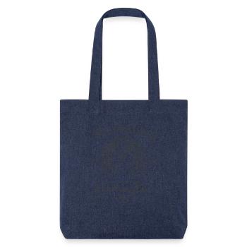 Meditieren seit 1969 - 56 Jahre heitere Weisheit - Stanley/Stella recycelter Heavyweight Stoffbeutel - melange Blue - Vorne