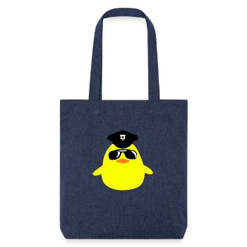 cool_cop_chick - Stanley/Stella Heavyweight Recycled Tote Bag - melange blue - Front
