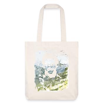 Pablo Escobar distressed - Stanley/Stella Heavyweight Recycled Tote Bag - natural white - Front