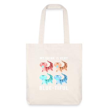 Lézard - Tote bag épais recyclé Stanley/Stella - blanc cassé - Devant