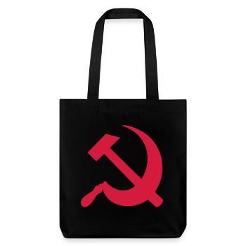 marteau et la faucille - Tote bag épais recyclé Stanley/Stella - noir - Devant