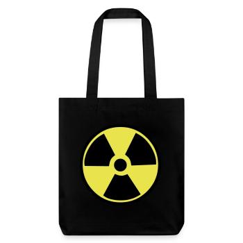 radioactivité - Tote bag épais recyclé Stanley/Stella - noir - Devant