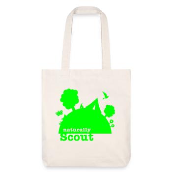 naturally scout - Stanley/Stella recycelter Heavyweight Stoffbeutel - Naturweiß - Vorne