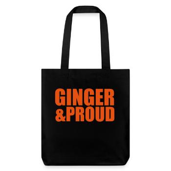Ginger - Stanley/Stella Heavyweight Recycled Tote Bag - black - Front