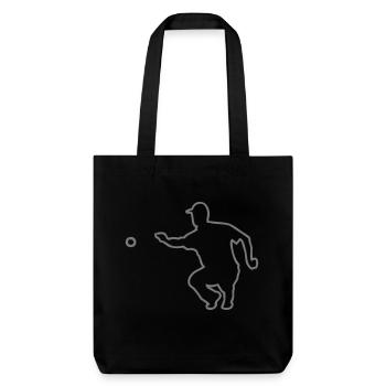 pointeur boule petanque2 - Tote bag épais recyclé Stanley/Stella - noir - Devant