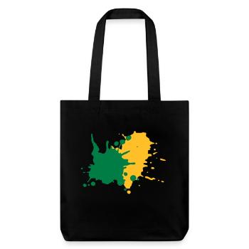 Paintball - Tote bag épais recyclé Stanley/Stella - noir - Devant