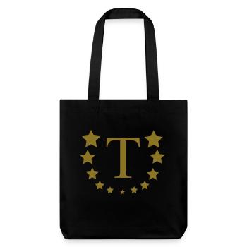 T - Stanley/Stella Heavyweight Recycled Tote Bag - black - Front