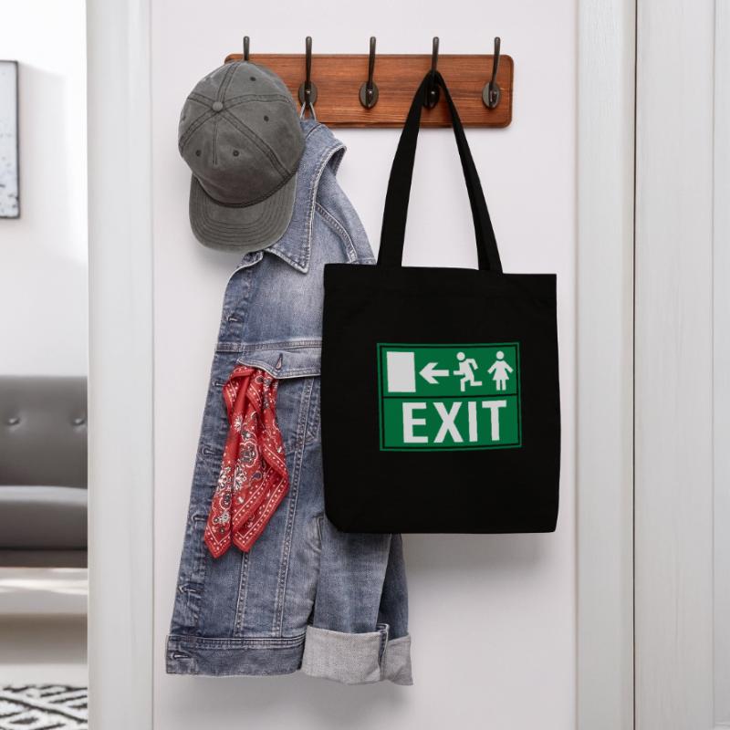 EXIT (FIRE EXIT) Tote bag épais recyclé Stanley/Stella