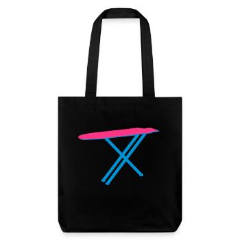 ironing board - Stanley/Stella Heavyweight Recycled Tote Bag - black - Front