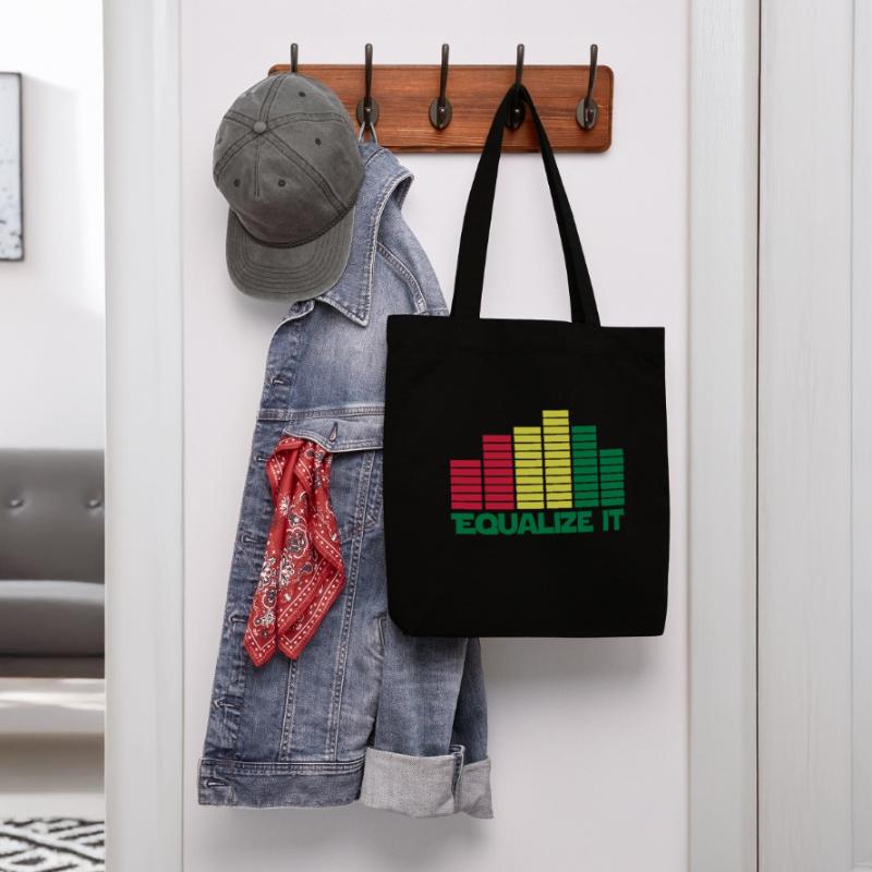 equalizer music Tote bag épais recyclé Stanley/Stella