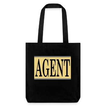 agent - Tote bag épais recyclé Stanley/Stella - noir - Devant