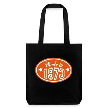 1973 - Stanley/Stella Heavyweight Recycled Tote Bag - black - Front