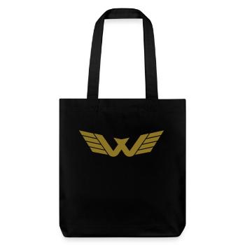 W Logo - Stanley/Stella Heavyweight Recycled Tote Bag - black - Front