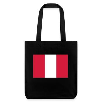 Pérou - Tote bag épais recyclé Stanley/Stella - noir - Devant
