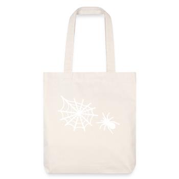 spider spider web - Stanley/Stella Heavyweight Recycled Tote Bag - natural white - Front