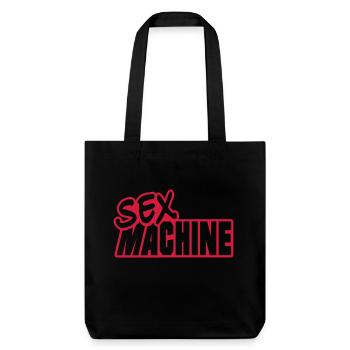 sexmachine_1c - Stanley/Stella Heavyweight Recycled Tote Bag - black - Front