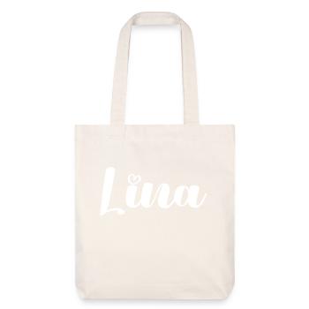 Nom de Lina - Tote bag épais recyclé Stanley/Stella - blanc cassé - Devant