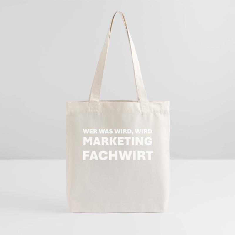 Wer was wird wird Marketingfachwirt Stanley/Stella recycelter Heavyweight Stoffbeutel