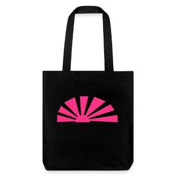 Soleil levant 1C. - Tote bag épais recyclé Stanley/Stella - noir - Devant