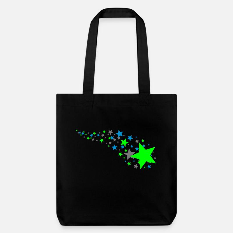 150_sterne - Stanley/Stella Heavyweight Recycled Tote Bag - black