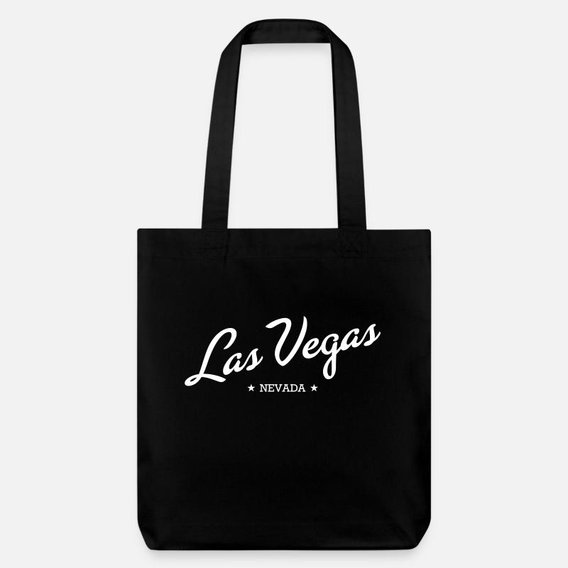 Las Vegas - Stanley/Stella Heavyweight Recycled Tote Bag - black