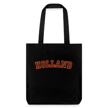 holland - Tote bag épais recyclé Stanley/Stella - noir - Devant