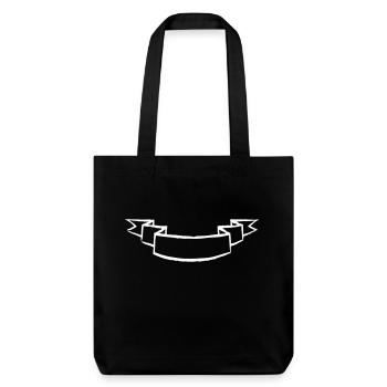Personalize banner emblem bent 1c - Stanley/Stella Heavyweight Recycled Tote Bag - black - Front