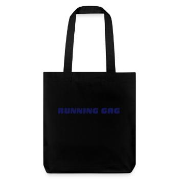 Running Gag | Sport-T-Shirts bedrucken - Stanley/Stella recycelter Heavyweight Stoffbeutel - Schwarz - Vorne