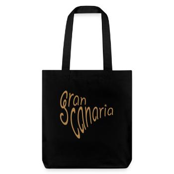 Gran Canaria - Tote bag épais recyclé Stanley/Stella - noir - Devant
