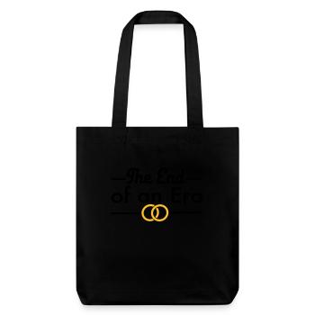 Enterrement de vie de gar - Tote bag épais recyclé Stanley/Stella - noir - Devant