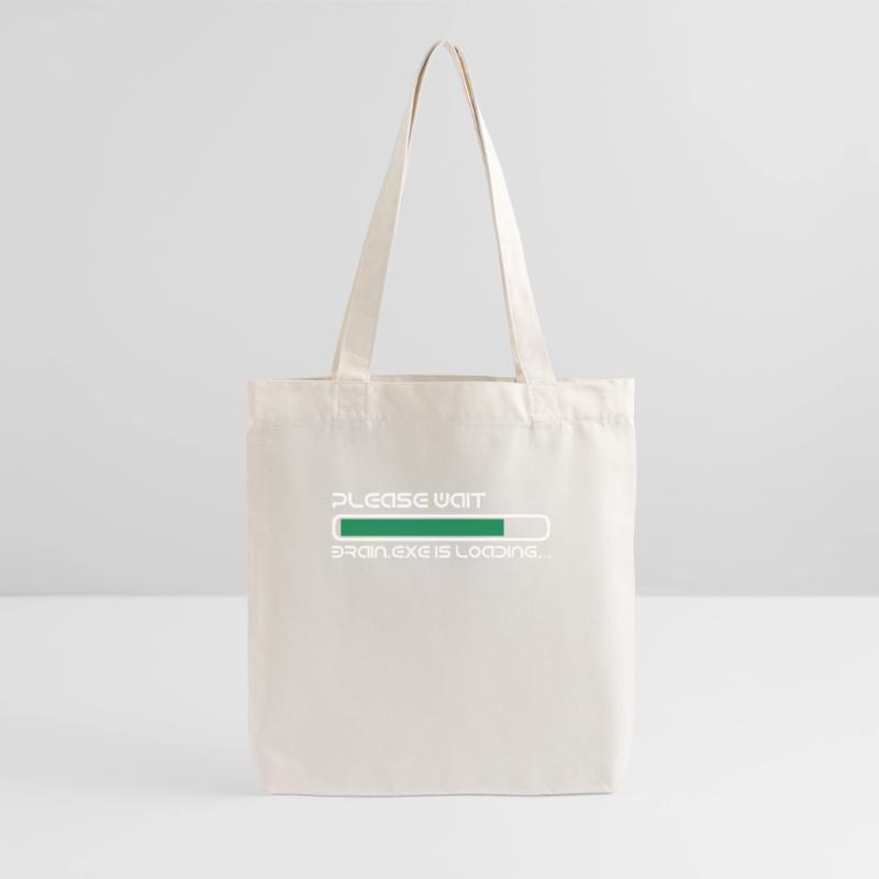 BRAIN IS LOADING Stanley/Stella Heavyweight Recycled Tote Bag
