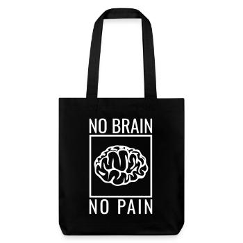 ne pas dire la stupidité de l’instruction de - Tote bag épais recyclé Stanley/Stella - noir - Devant