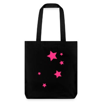 Stars - Tote bag épais recyclé Stanley/Stella - noir - Devant