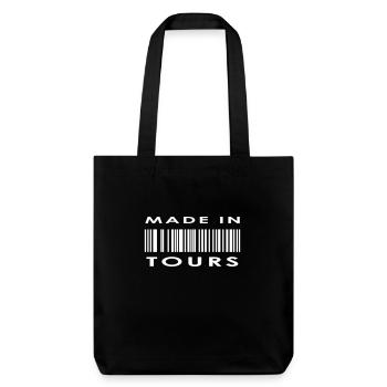 Tours - Tote bag épais recyclé Stanley/Stella - noir - Devant