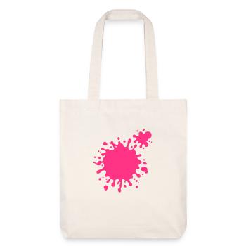 Splatter - Stanley/Stella Heavyweight Recycled Tote Bag - natural white - Front