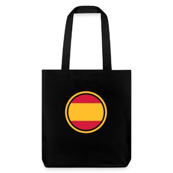 spain_2c - Tote bag épais recyclé Stanley/Stella - noir - Devant