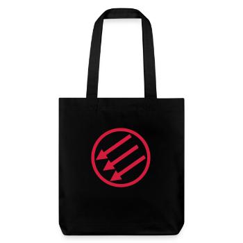 Turning Pfeile - Stanley/Stella Heavyweight Recycled Tote Bag - black - Front