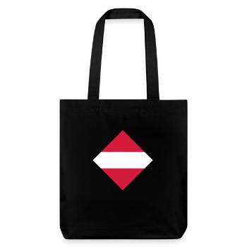 Autriche - Tote bag épais recyclé Stanley/Stella - noir - Devant