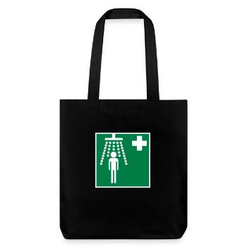 Clean Douche hôpital - Tote bag épais recyclé Stanley/Stella - noir - Devant