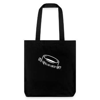 One ring to bind him (a, 1c) - Stanley/Stella Heavyweight Recycled Tote Bag - black - Front