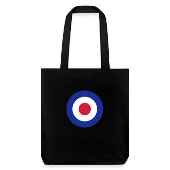 Mod Target United Kingdom Großbritannien - Tote bag épais recyclé Stanley/Stella - noir - Devant