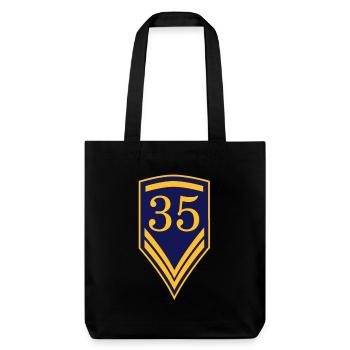 Gift for the 35th Birthday - 35 years - Stanley/Stella Heavyweight Recycled Tote Bag - black - Front