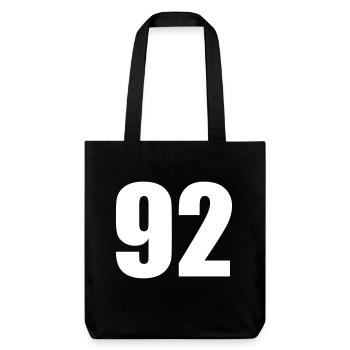 92 - Stanley/Stella Heavyweight Recycled Tote Bag - black - Front