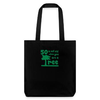 50 - Stanley/Stella Heavyweight Recycled Tote Bag - black - Front