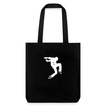 break dance luxe - Tote bag épais recyclé Stanley/Stella - noir - Devant
