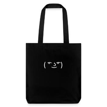 Le Lenny Face or Le Face Face hipster meme - Stanley/Stella Heavyweight Recycled Tote Bag - black - Front