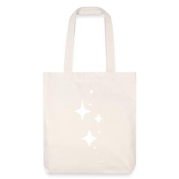 Élément de décor scintillant - Tote bag épais recyclé Stanley/Stella - blanc cassé - Devant