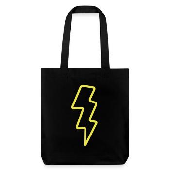 blitz__f1 - Tote bag épais recyclé Stanley/Stella - noir - Devant